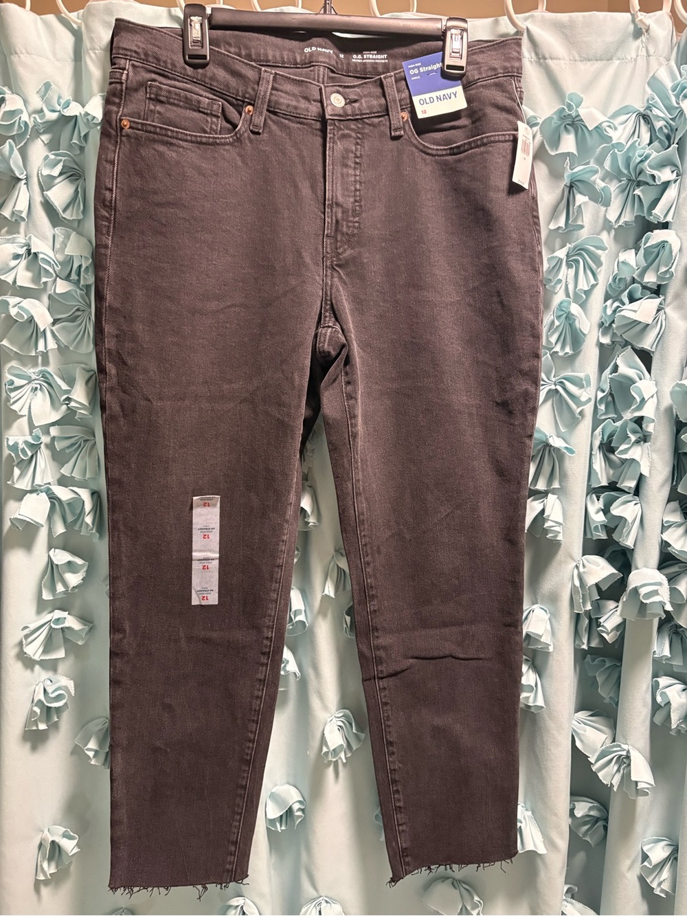 Old Navy Women's Cropped Ankle Jeans NWT High Rise OG Straight